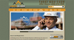 Desktop Screenshot of aaafiberglass.com